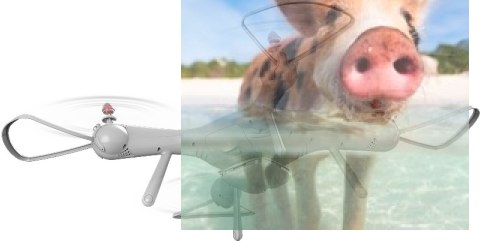 Syma X25 PRO (GPS, zdalnie obracana kamera WiFi FPV 720p, 2.4GHz, 37.5cm) - Biały