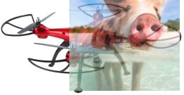 Syma X8HG (kamera HD 5MP, 2.4GHz, funkcja zawisu, zasięg do 100m, 50cm)