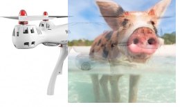 Syma X8SW-D (kamera FPV, 2.4GHz, zasięg do 70m, funkcja zawisu i powrotu, ruchoma kamera, 50cm)