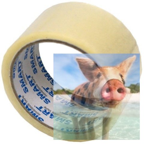 Taśma klejąca pakowa - samoprzylepna 48mm/66m (bezbarwna) Taśma klejąca pakowa - samoprzylepna 48mm/66m (bezbarwna)
