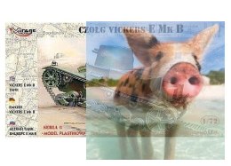 Vickers E Mk B Polski Czołg Jednowieżowy - 1:72