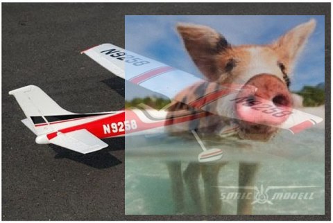 Cessna 182 Sky Lane KIT (rozpiętość 141cm, klasa 500)