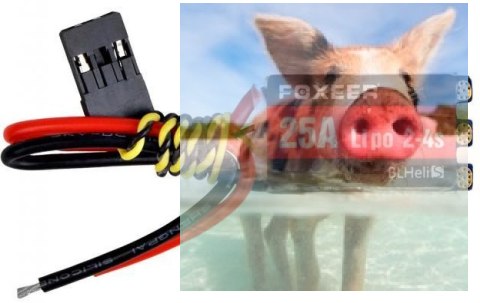 ESC Foxeer F25A 25A 2-4S LiPo 4.5g