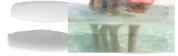 GEMFAN: Śmigła Gemfan Glass Fiber Nylon Bullnose 5x4.5 białe (2xCW+2xCCW)