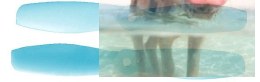 GEMFAN: Śmigła Gemfan Glass Fiber Nylon Bullnose 5.5x5 niebieski (2xCW+2xCCW)