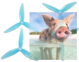 HQ Prop Durable 5X4.5X3V1S jasny niebieski (2CW+2CCW) - poliwęglan