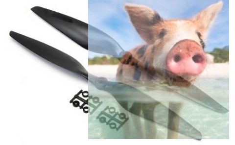 HQ Prop Multi-Rotor Prop 10x4.5 czarne (2 x CW)