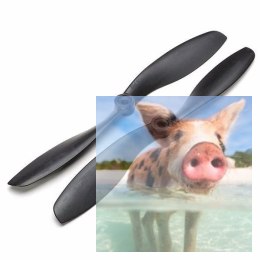 HQ Prop Slow flyer 8X4.5 czarne (2xCW)