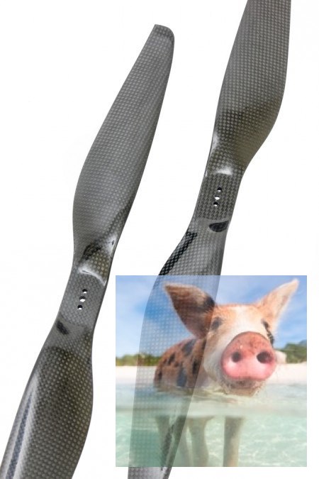 Komplet 2 śmigieł Tarot (CW + CCW) 18x5.5