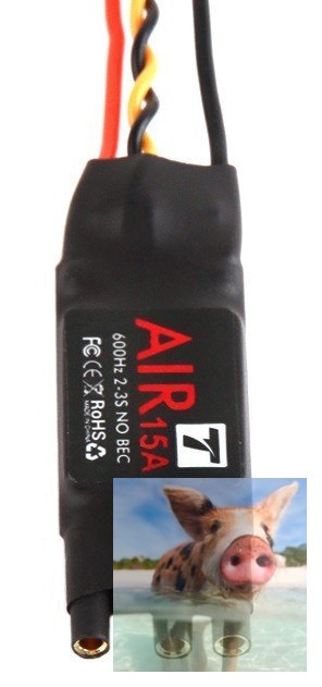 Regulator ESC AIR 15A 2-3S do dron wyścigowych Regulator ESC AIR 15A 2-3S do dron wyścigowych