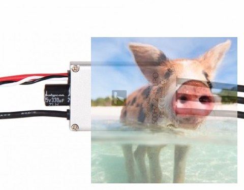 Regulator ESC FLAME 25A PRO 4S do dron wyścigowych