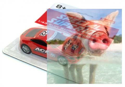 Samochód wyścigowy Special Superior ACE (czerwony)