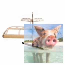 Samolot GEEBEE Balsa Kit (rozpiętość 600mm) + Motor + ESC + 3x Servo