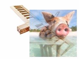 Samolot Stick Balsa Kit (rozpiętość 1060mm) + Motor + ESC + 4x Serwo