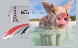 Sky Surfer KIT (elektroszybowiec, rozpiętość 140cm) - Niebieski