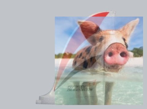 Sky Surfer KIT (elektroszybowiec, rozpiętość 140cm) - Niebieski