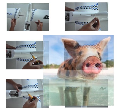 Sky Surfer KIT (elektroszybowiec, rozpiętość 140cm) - Niebieski