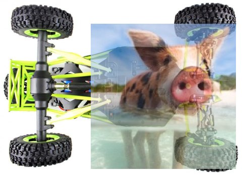 Across Crawler 4WD 1:12 2.4GHz - 12427