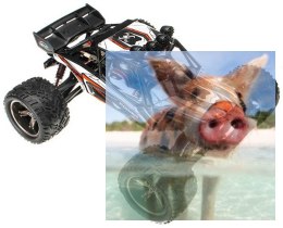 Desert Off-Road Racer 2WD 1:12 2.4GHz RTR - Pomarańczowy