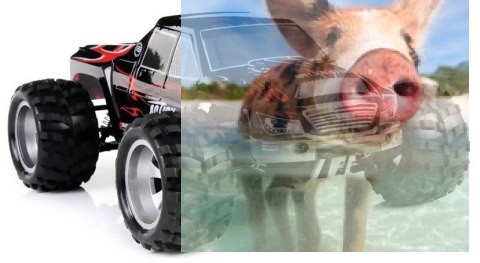 High Speed Monster Truck 1:18 4WD 2.4GHz - Czerwony