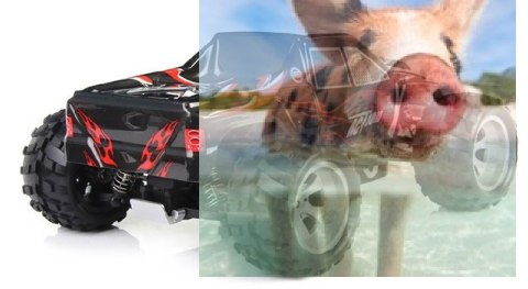 High Speed Monster Truck 1:18 4WD 2.4GHz - Czerwony