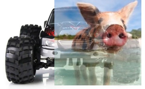 High Speed Monster Truck 1:18 4WD 2.4GHz - Czerwony