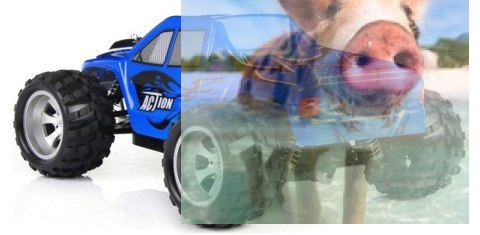 High Speed Monster Truck 1:18 4WD 2.4GHz - Niebieski High Speed Monster Truck 1:18 4WD 2.4GHz - Niebieski
