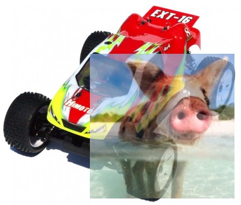 Himoto EXT-16 1:16 4x4 2.4GHz RTR (HSP Hunter)- 18304