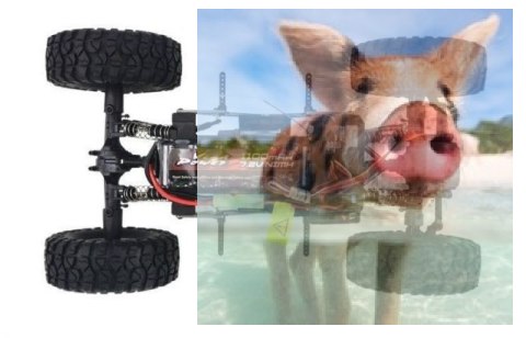 Mini Rock Crawler 1:16 4WD 2.4GHz 4CH RTR - niebieski