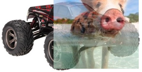 Monster Truck CHALLENGER 2WD 1:12 2.4GHz RTR - Czerwony