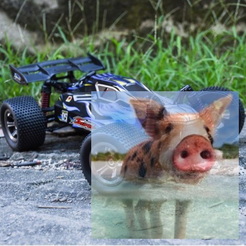 Off-road Competition Buggy 2WD 1:12 2.4GHz RTR - Czerwony