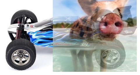 Off-road Competition Buggy 2WD 1:12 2.4GHz RTR - Niebieski