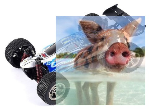 Off-road Competition Buggy 2WD 1:12 2.4GHz RTR - Niebieski