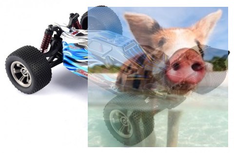 Off-road Competition Buggy 2WD 1:12 2.4GHz RTR - Niebieski