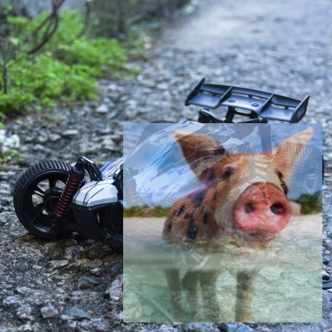 Off-road Competition Buggy 2WD 1:12 2.4GHz RTR - Niebieski