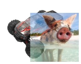 Spirit 4WD 1:16 2.4GHz RTR - Czerwony - 9135