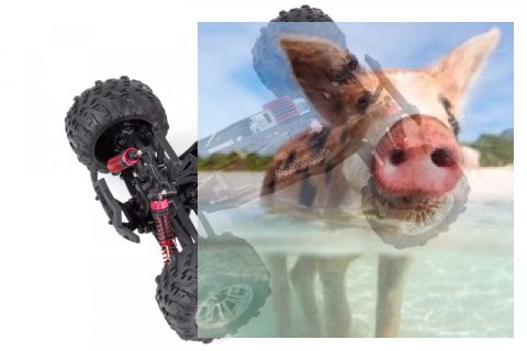 Spirit 4WD 1:16 2.4GHz RTR - Czerwony