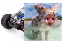 Spirit 4WD 1:16 2.4GHz RTR - Niebieski - 9135