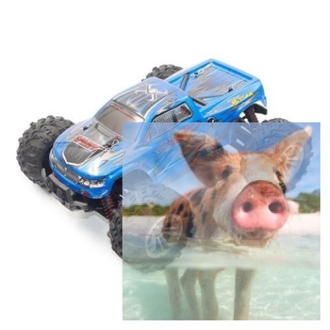 Spirit 4WD 1:16 2.4GHz RTR - Niebieski