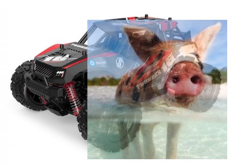 Thunder 1:18 RTR 2.4GHz - czerwony Thunder 1:18 RTR 2.4GHz - czerwony