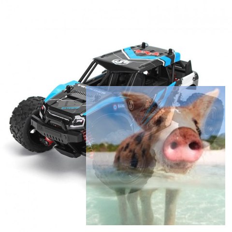 Thunder 1:18 RTR 2.4GHz - niebieski