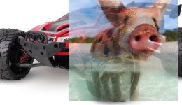 Truggy Racer 2WD 1:12 2.4GHz RTR- Czerwony