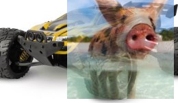 Truggy Racer 2WD 1:12 2.4GHz RTR - Żółty