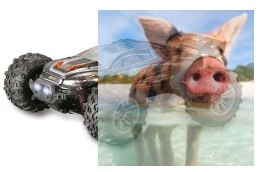 Truggy Racer 4WD 1:16 2.4GHz RTR - Pomarańczowy