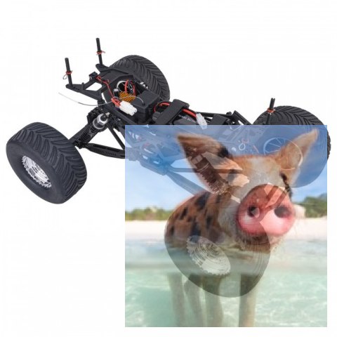 BF-4C 1:10 RC Monster Truck RTR - R0246