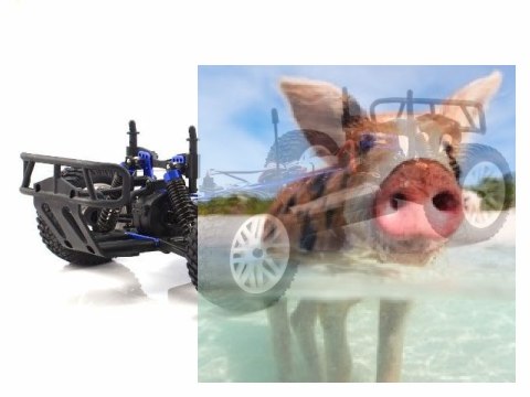 Himoto Corr Truck 4x4 2.4GHz RTR (HSP Rally Monster)- 10715