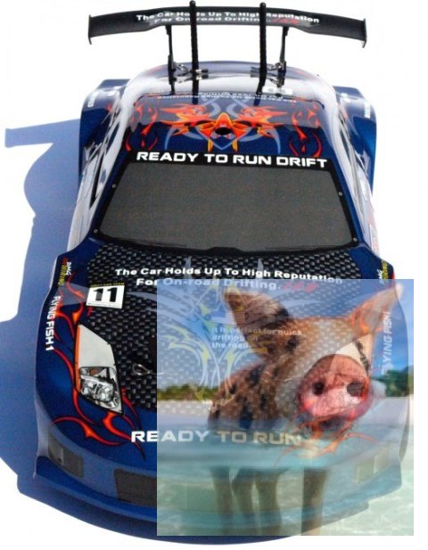 Himoto DRIFT TC 1:10 2.4GHz RTR (HSP Flying Fish 1) - 12307