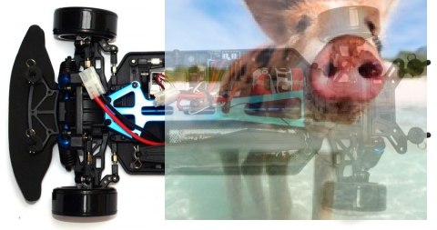 Himoto DRIFT TC 1:10 2.4GHz RTR (HSP Flying Fish 1) - 12316