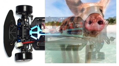 Himoto DRIFT TC 1:10 2.4GHz RTR (HSP Flying Fish 1) - 12317