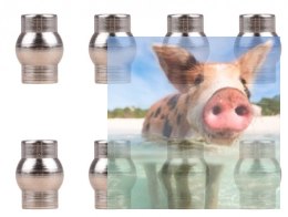 Metalowe tulejki - 12428-0076